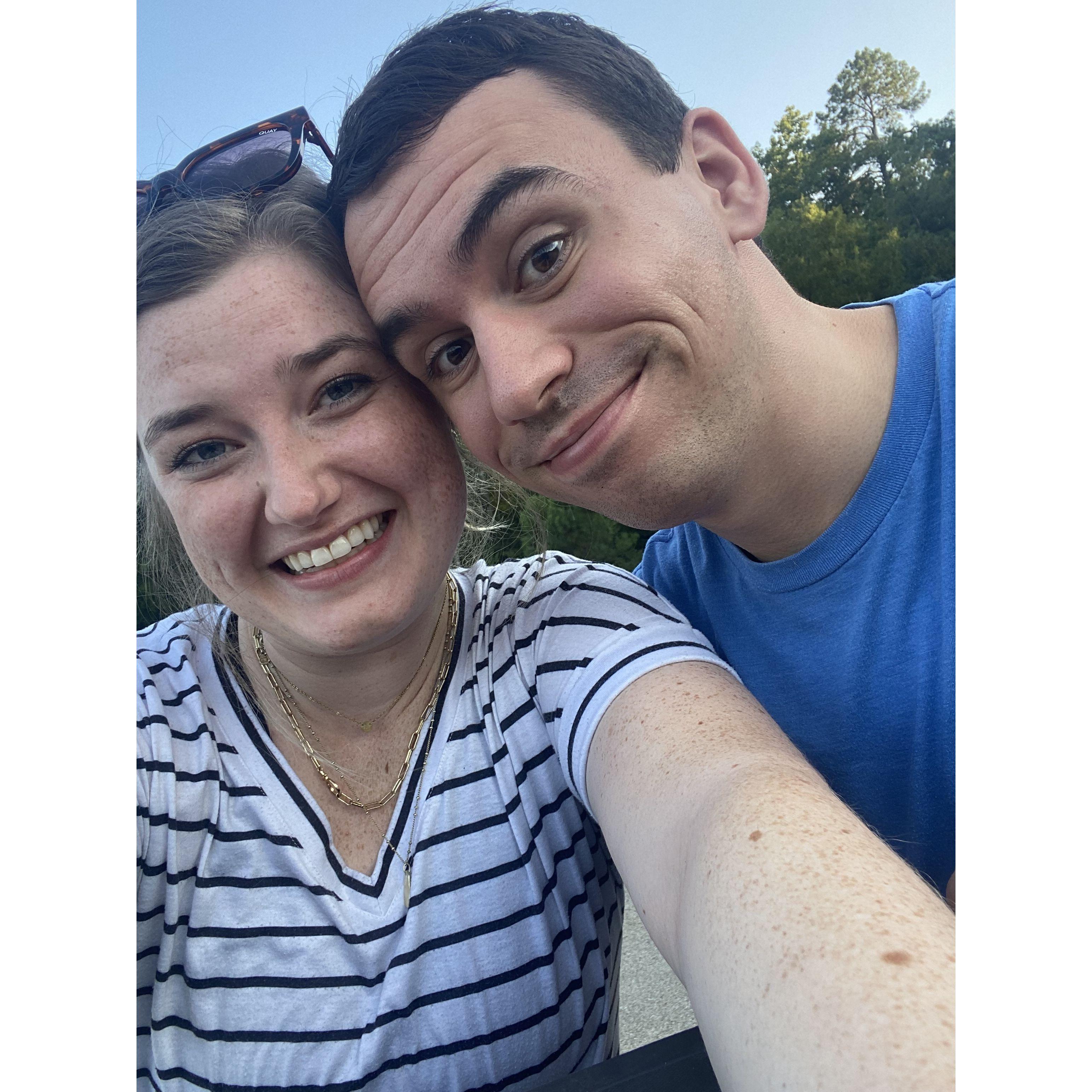 Our very first date!
