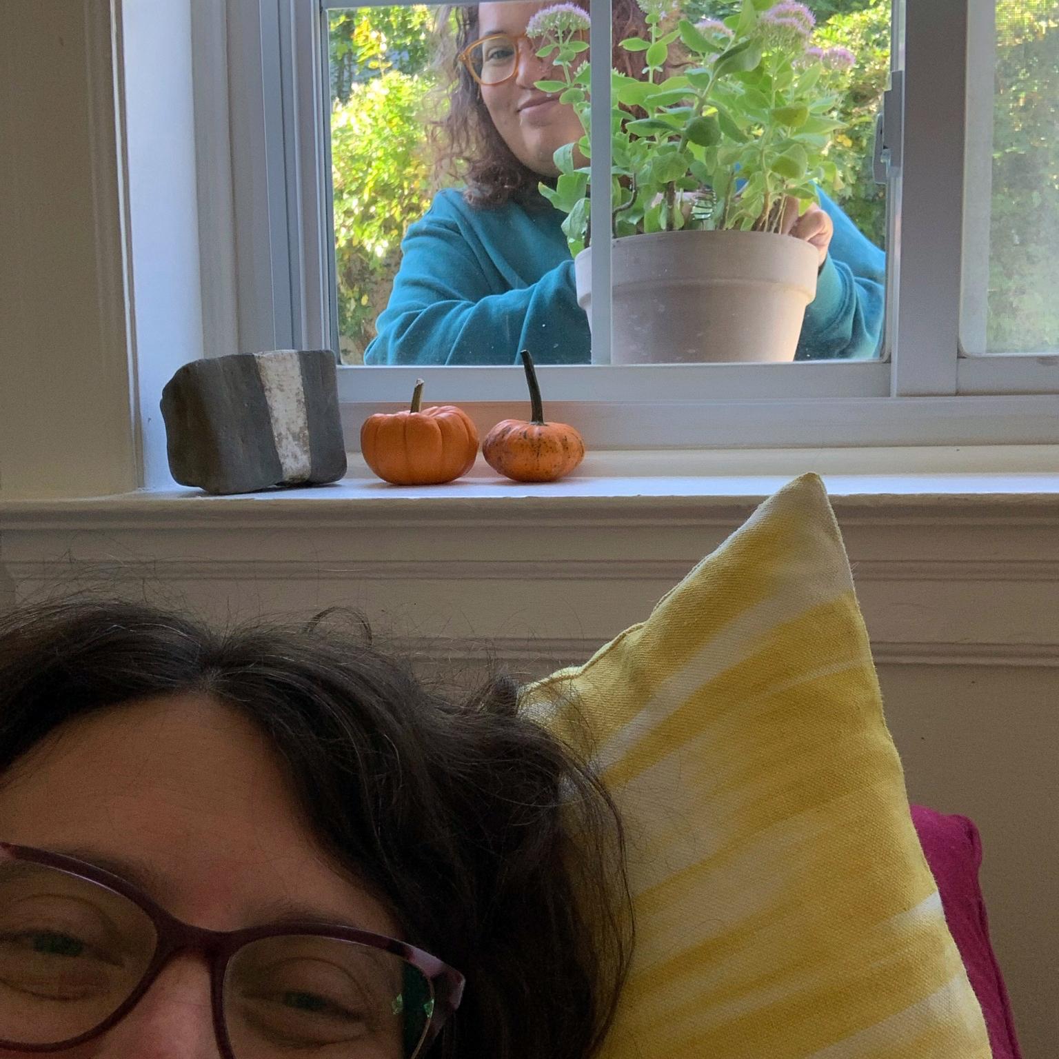 A budding gardener.