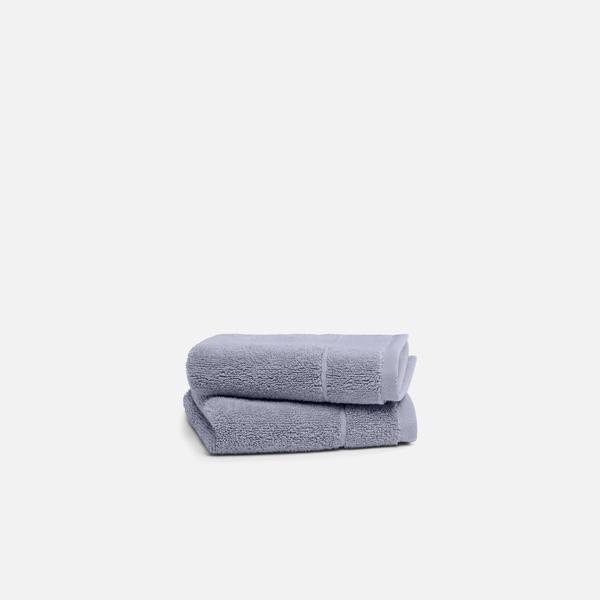 Super-Plush Washcloths, Set of 2 in Cream