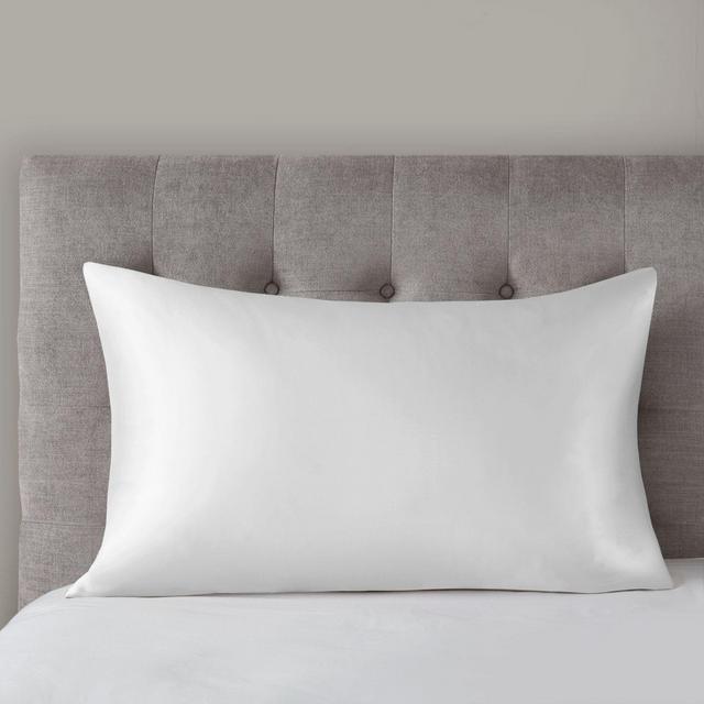 Madison Park® Silk 100% Mulberry Standard Pillowcase in White