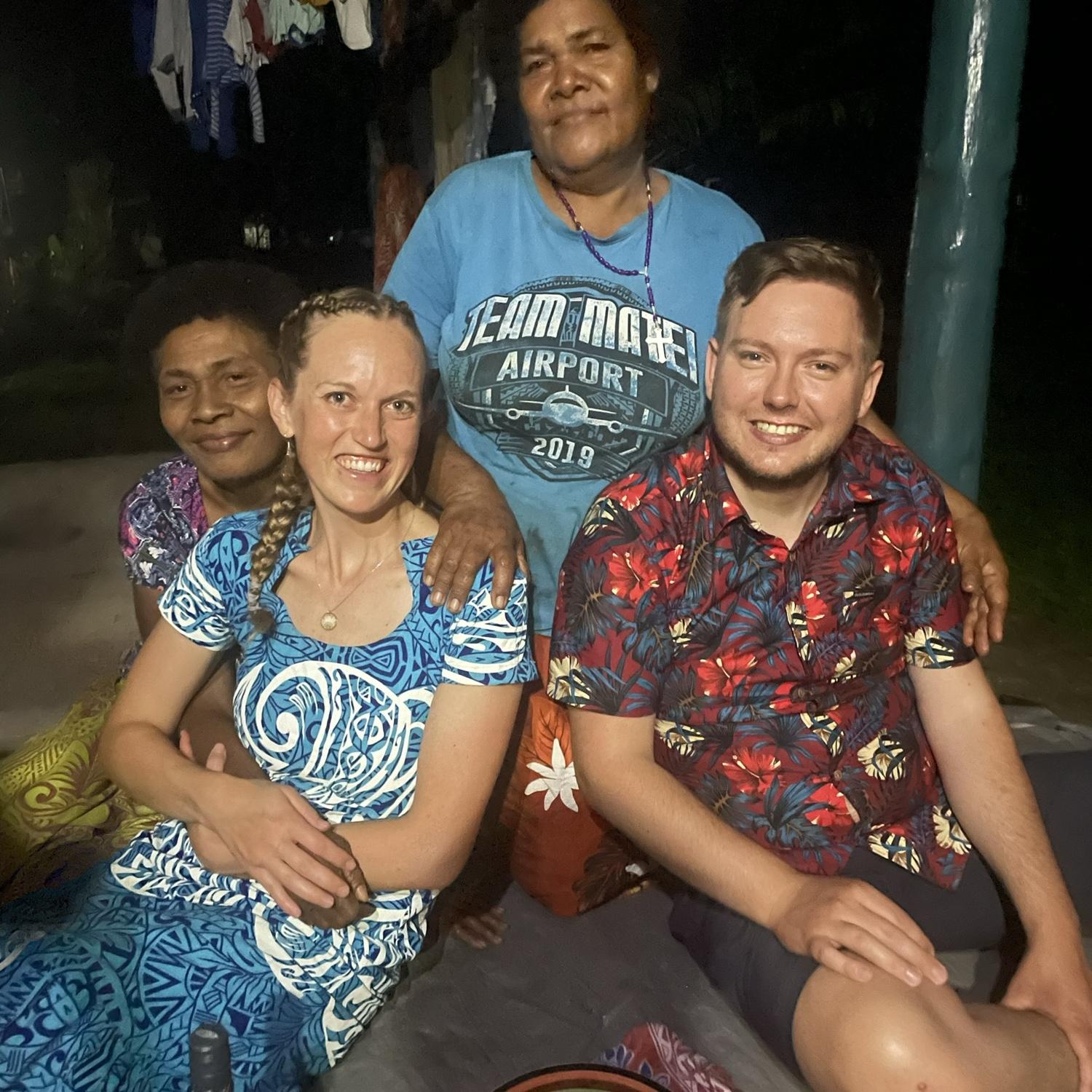 In the village in Fiji where Lindsay lived with her Fijian mom Maria and Nana Rua.