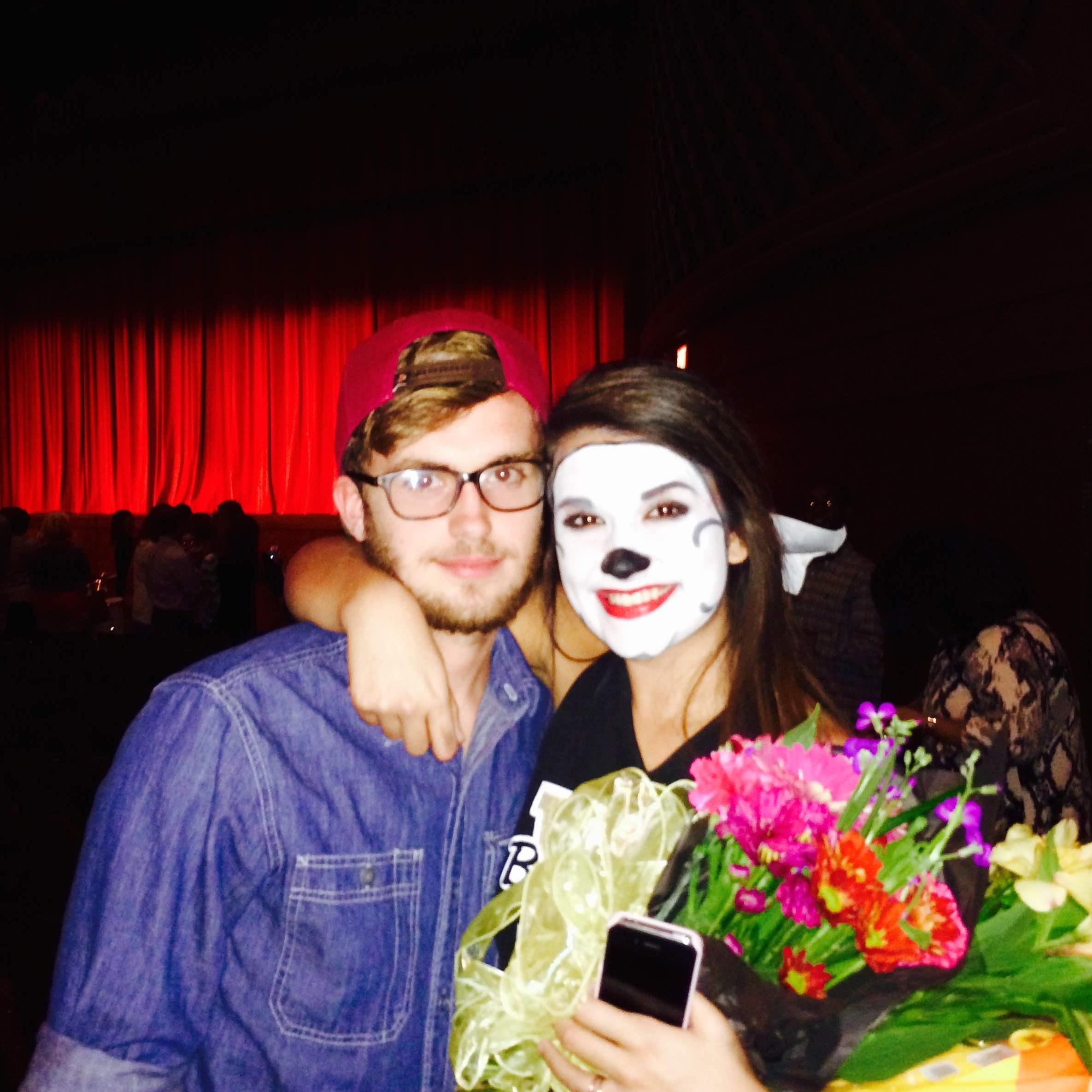 When Zach came to support for the Homecoming Show!