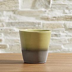 Dyp Green Two Tone Planters