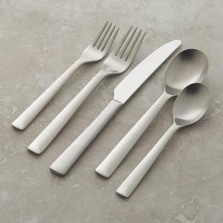 Foster Satin 5-Piece Flatware Set, Set of 4