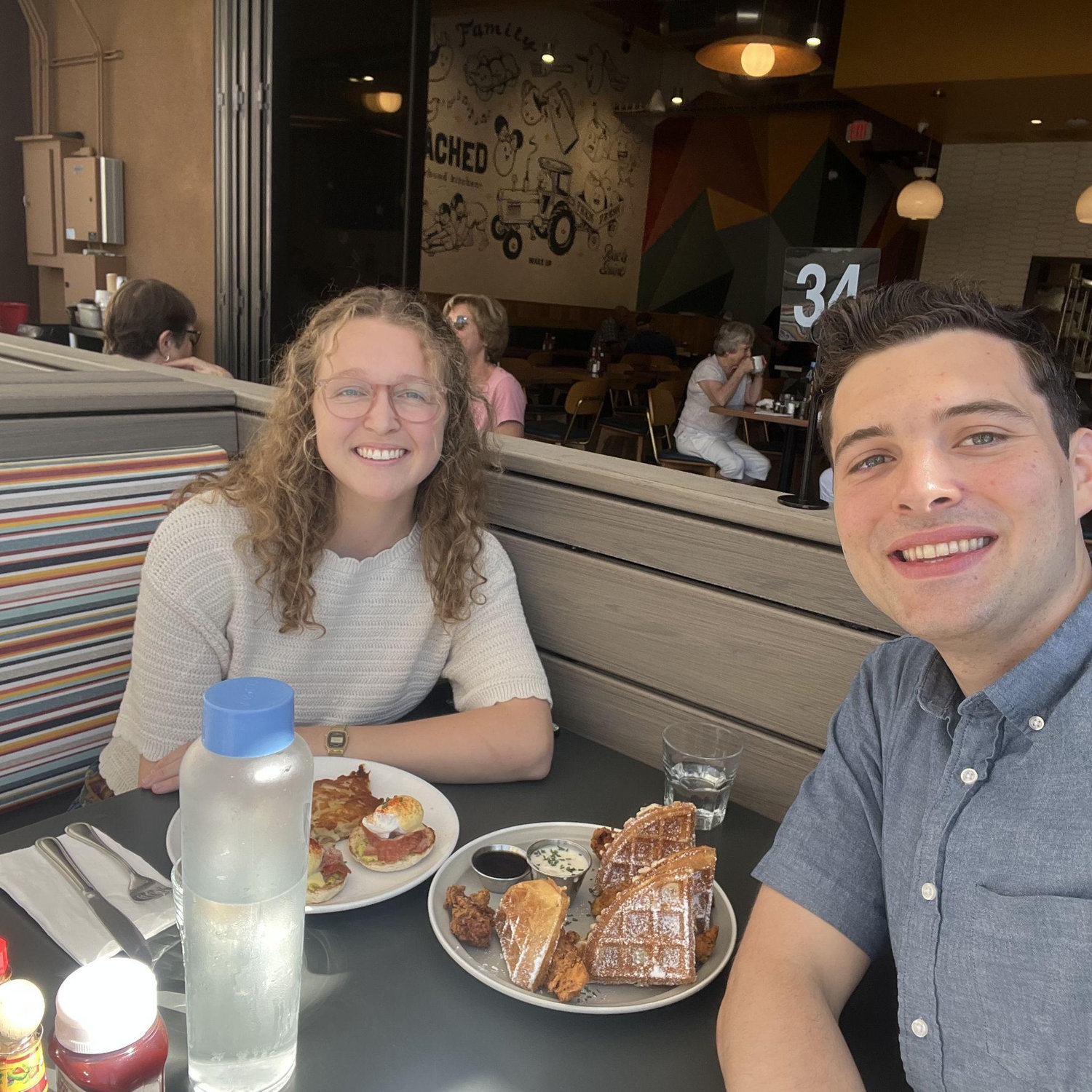 First date!! Vibes were good.