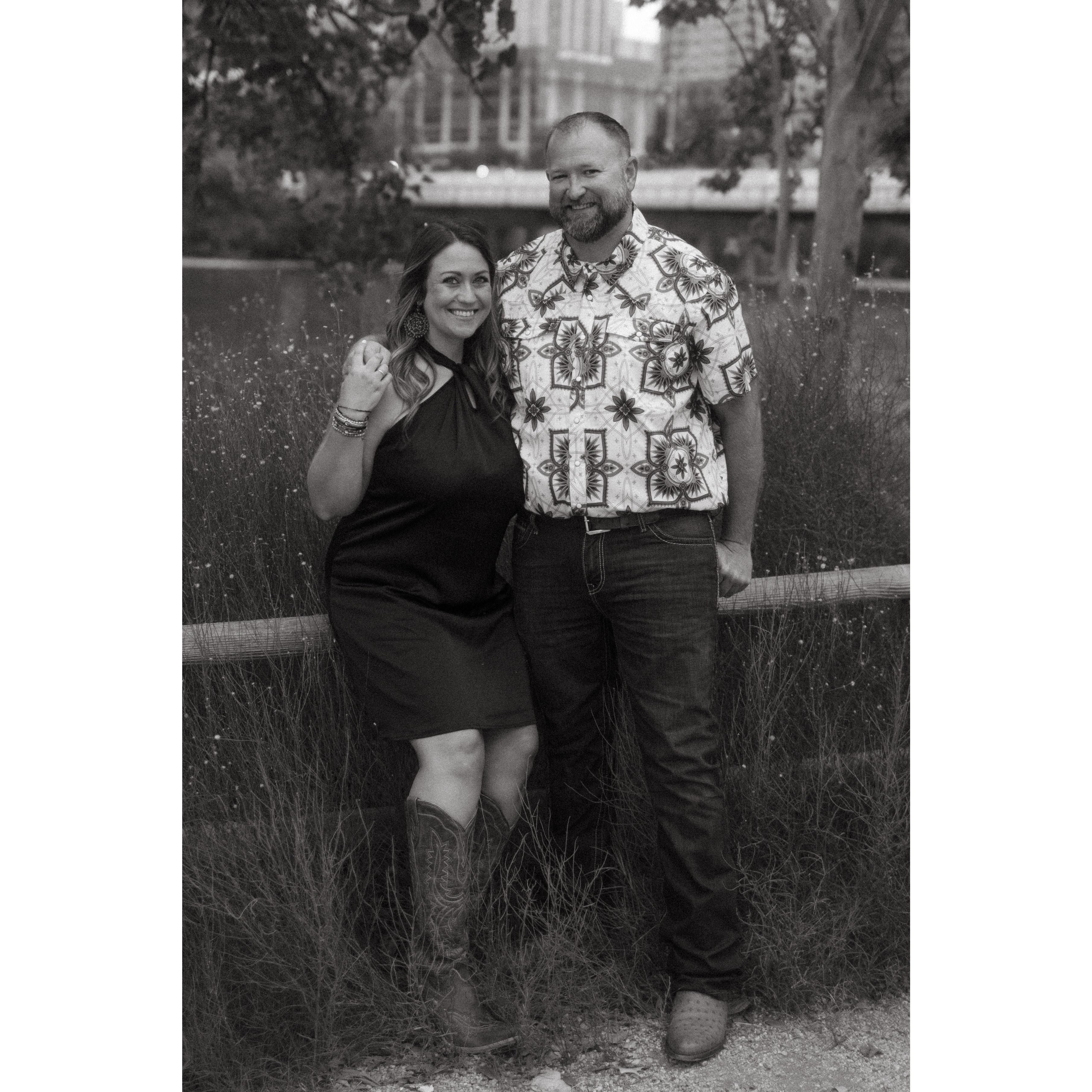 Our Engagement Photo Session at Town Lake in Downtown Austin!