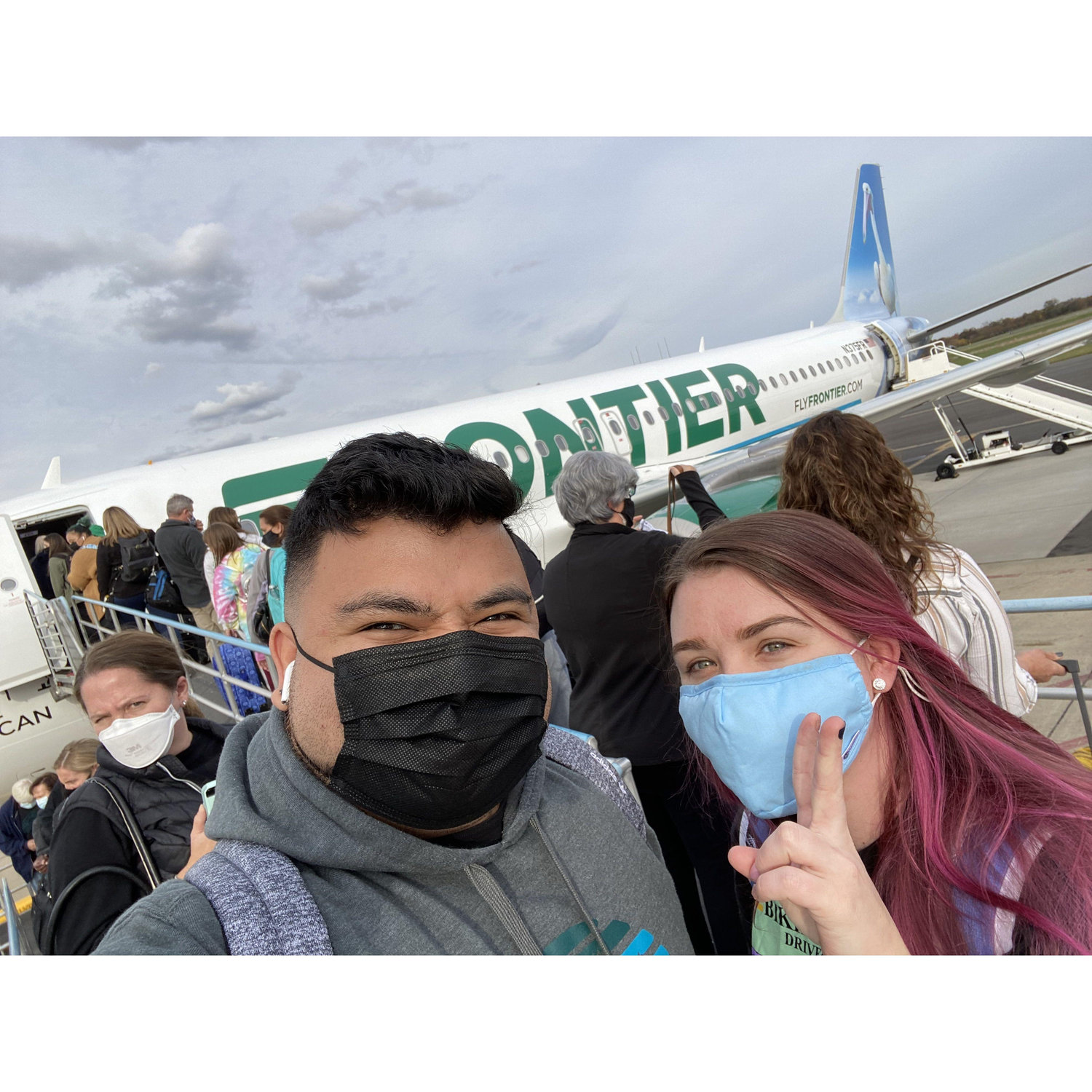 Our first big trip together in 2021 for Alex and Danielle's wedding