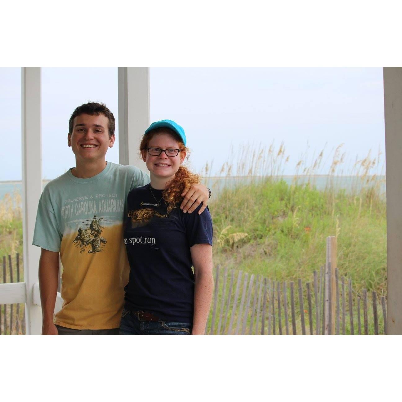 Our first beach trip to Emerald Isle, NC as a couple (August 2015)