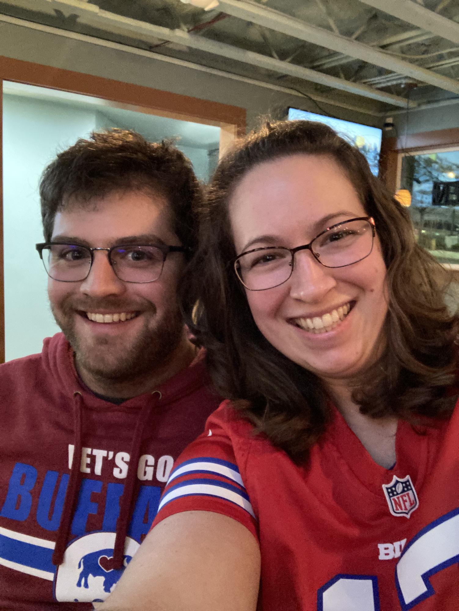 Anthony has become an honorary Bills fan
