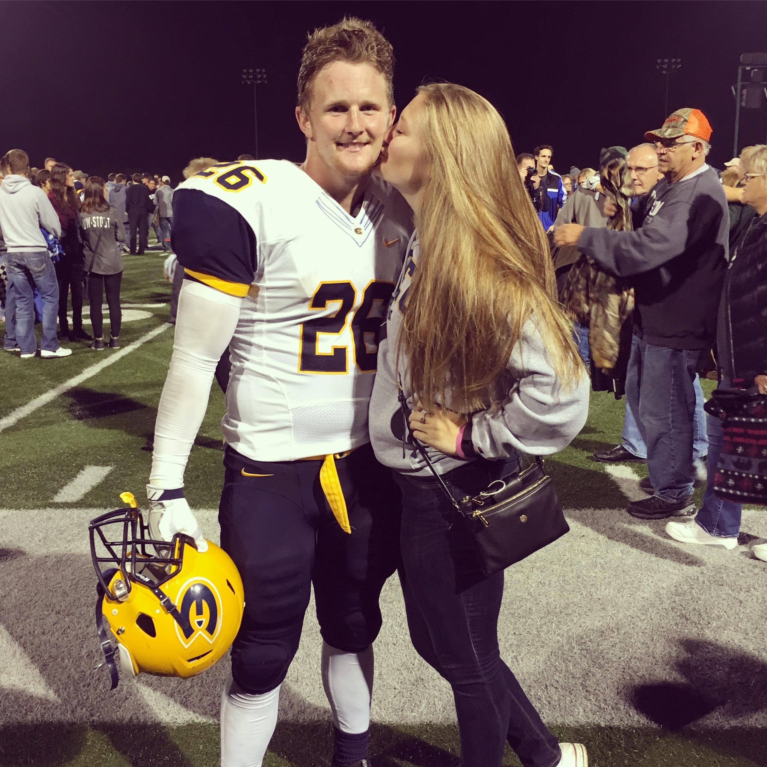 SURPRISE another post-football game picture!