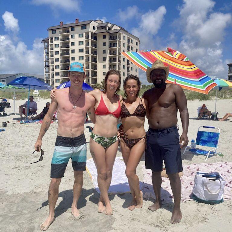 Our first beach trip together!
