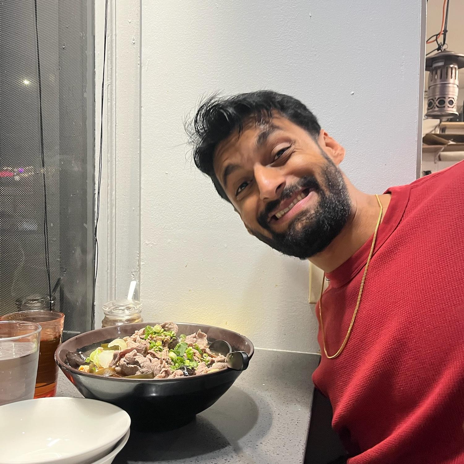 Dinner with the Uber driver
