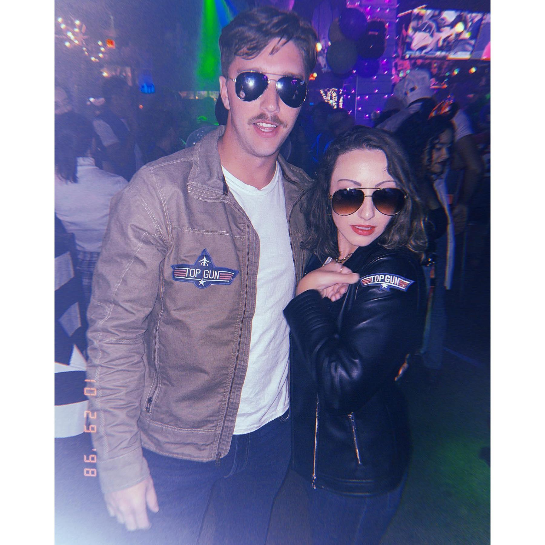 Our first of many killer Halloween costumes.