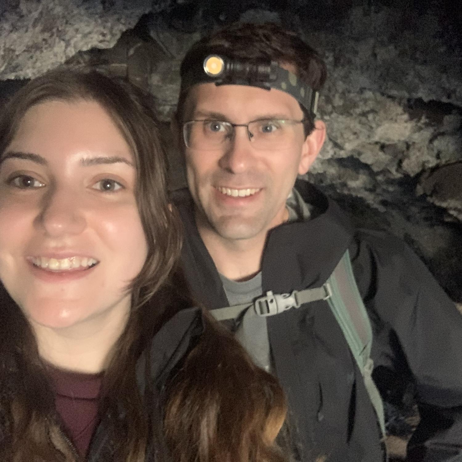 Cave exploration in Idaho