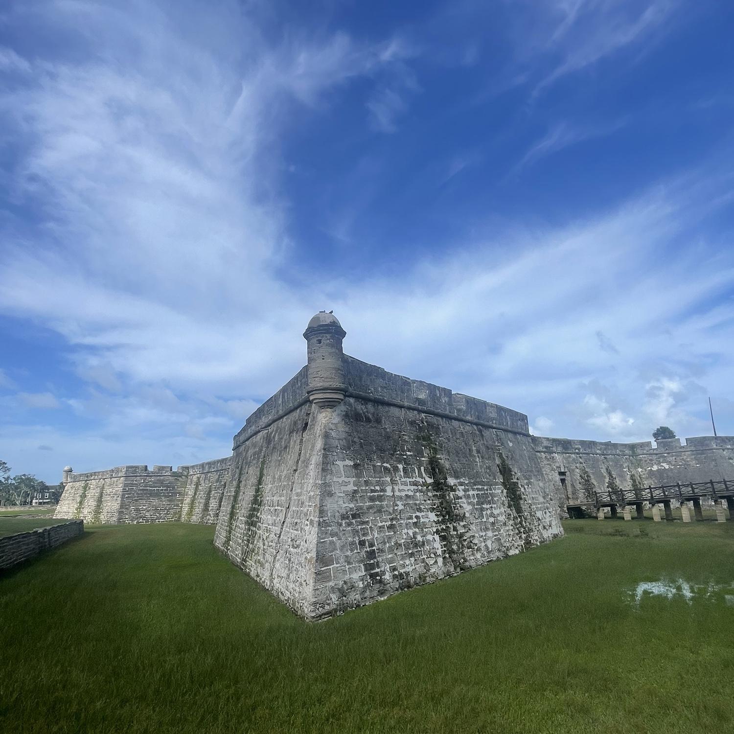 Castillo de San Marcos Fort in St Augustine, FL! -10-04-25-