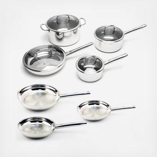 EarthChef Boreal Stainless 11-Piece Cookware Set