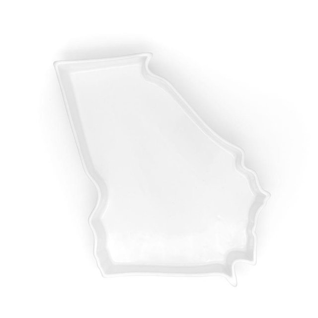 Lark Handmade Porcelain State Platter, Georgia