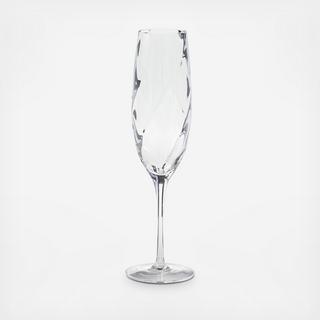 Ottica Champagne Flute, Set of 6