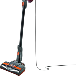 Shark Rocket Ultra-Light Corded Bagless Vacuum for Carpet and Hard Floor Cleaning with Swivel Steering (HV301), Gray/Orange