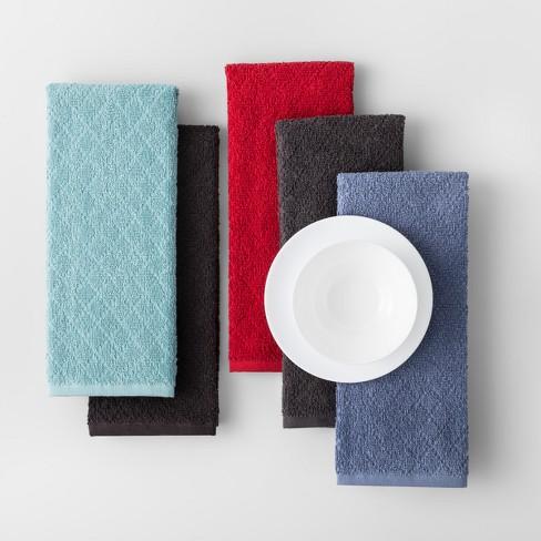 Solid Diamond Weave Kitchen Towel - Made By Design™