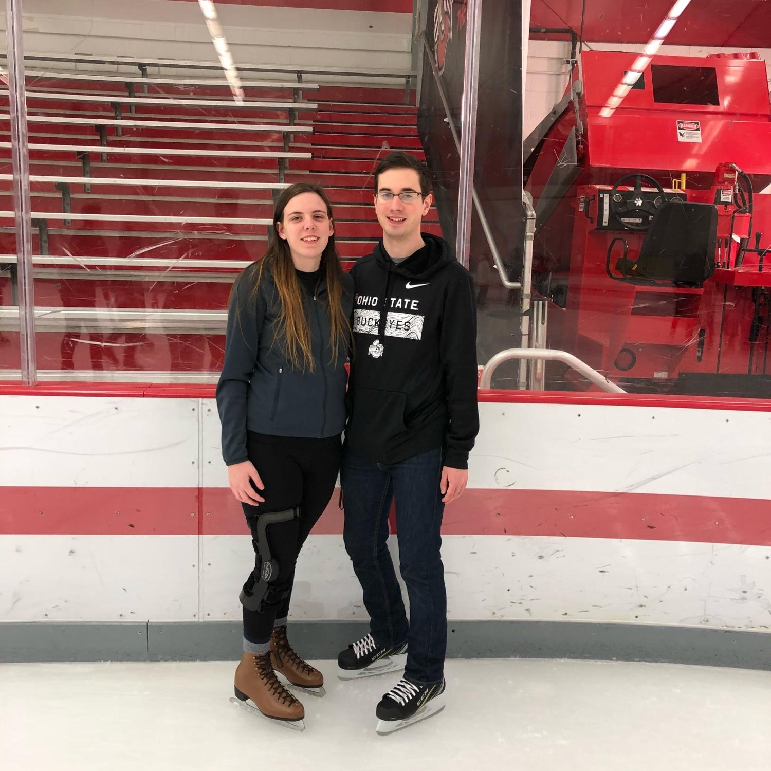 One of many skating dates