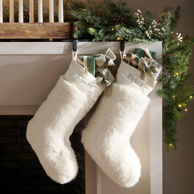 Mink Faux Fur Stocking