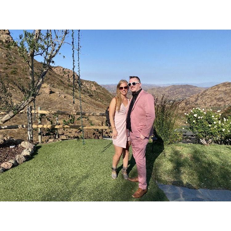 One of our 100 weddings we went to before we had our day.