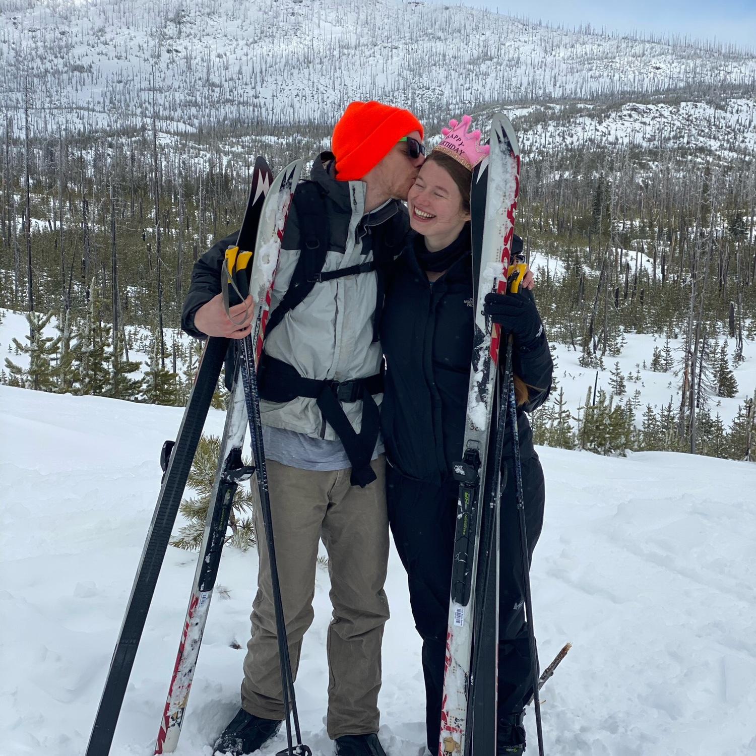 Cross country ski trip for Colleen’s birthday