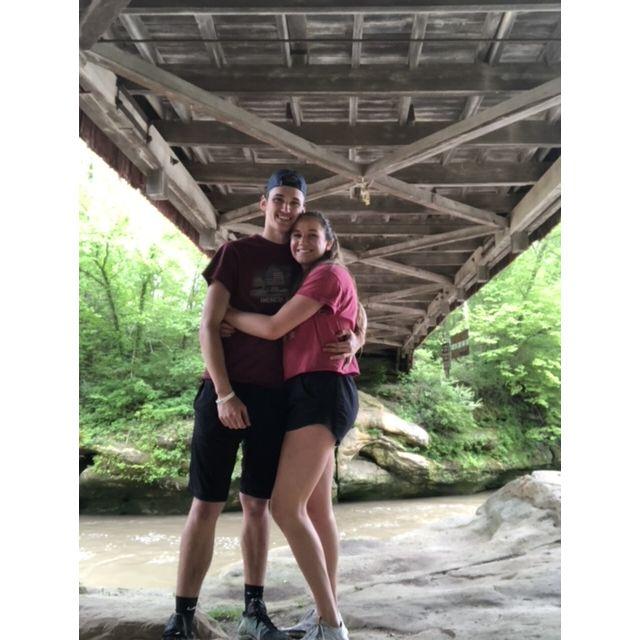 Our first official date at Turkey Run!