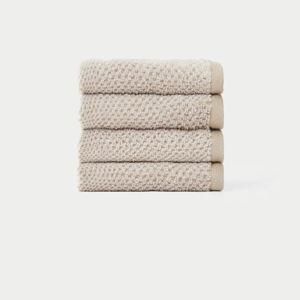 Nantucket Washcloths - Heathered Sand