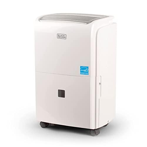 BLACK+DECKER BDT20WTB 20 Pints Dehumidifier, White