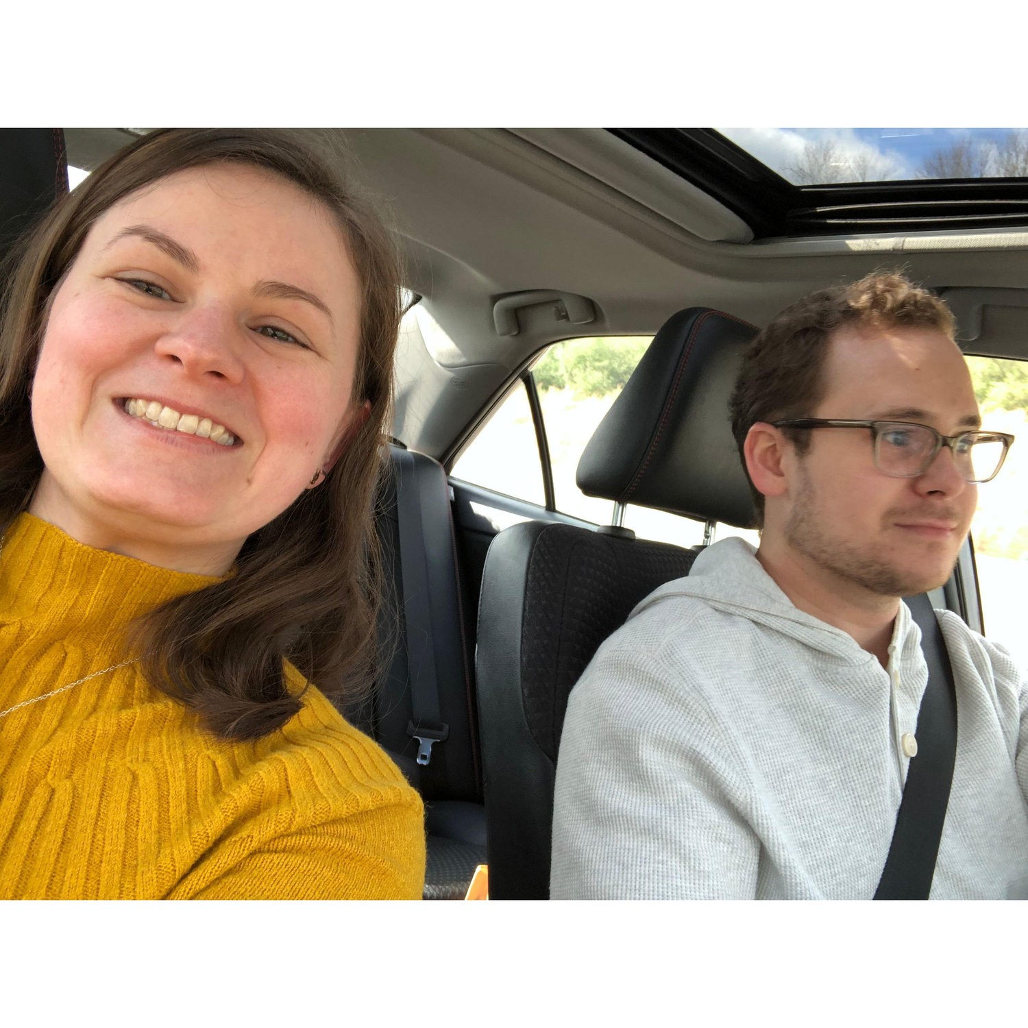 Our first road trip together! April 2020