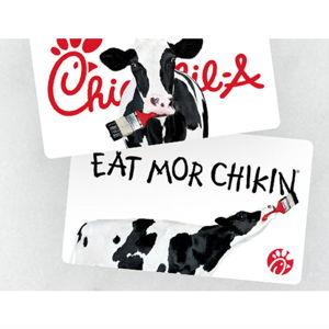 Chickfila digital gift cards!