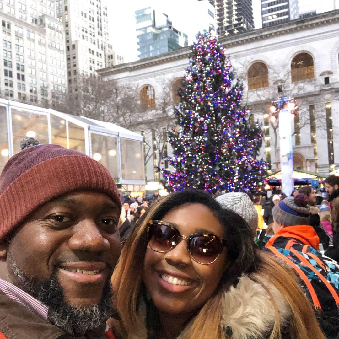 Christmas time in New York City!
Bryant Park, NYC