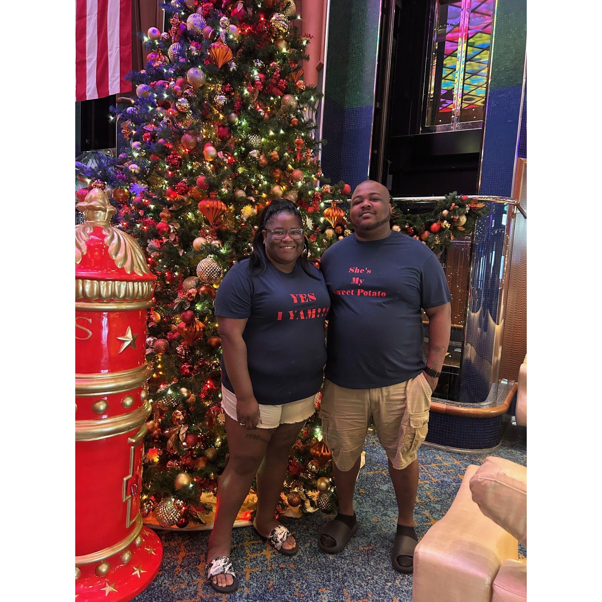 This photo is special, because the Christmas Cruise was epic!