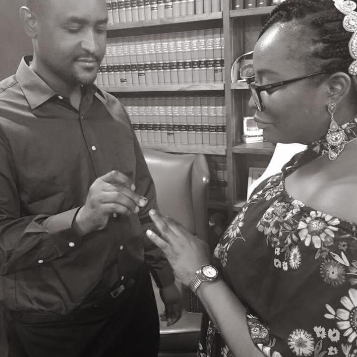 Civil wedding day