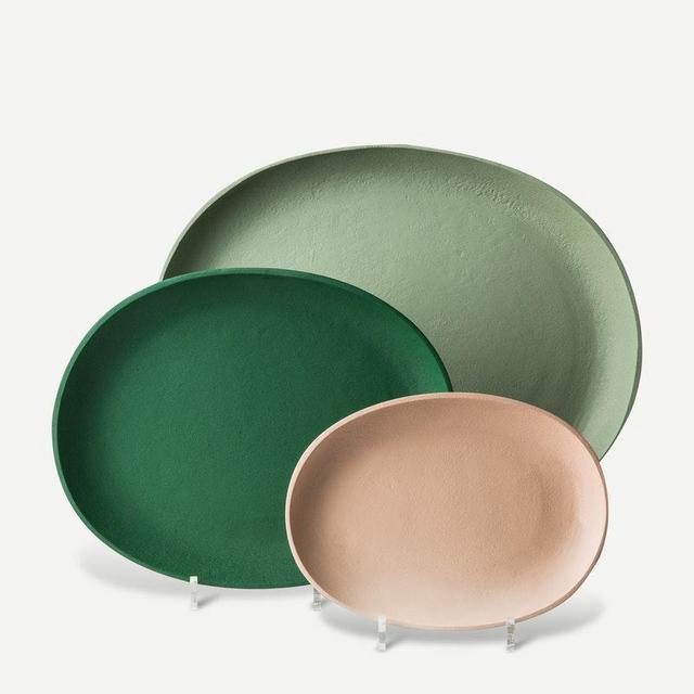 Tray Greek Green Set 3