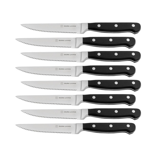 DURA LIVING 8-Piece Steak Knife Set