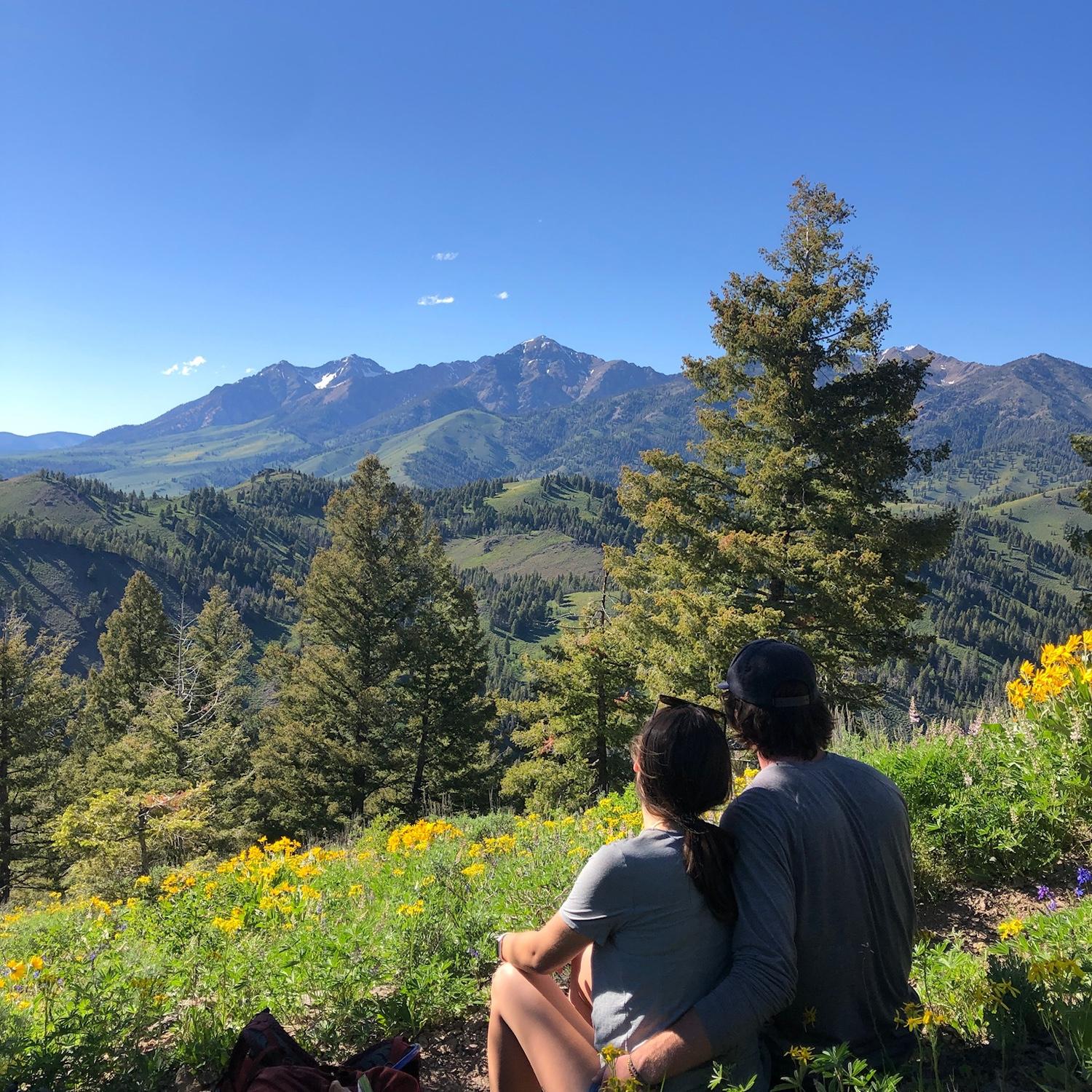 Our first backpacking trip together. A tradition we still continue!