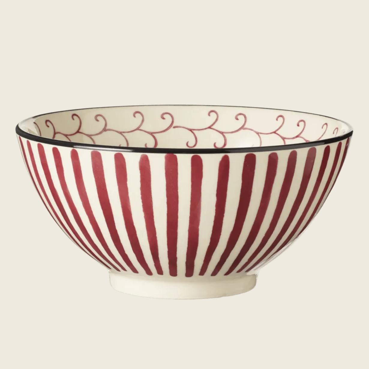 Set of Four Kintaro Bowls - Red | OKA