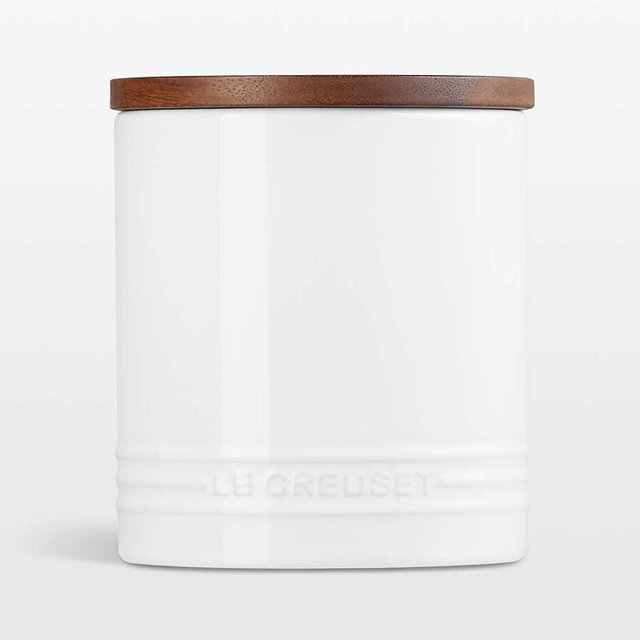 Le Creuset ® 40-Oz. White Stoneware Canister