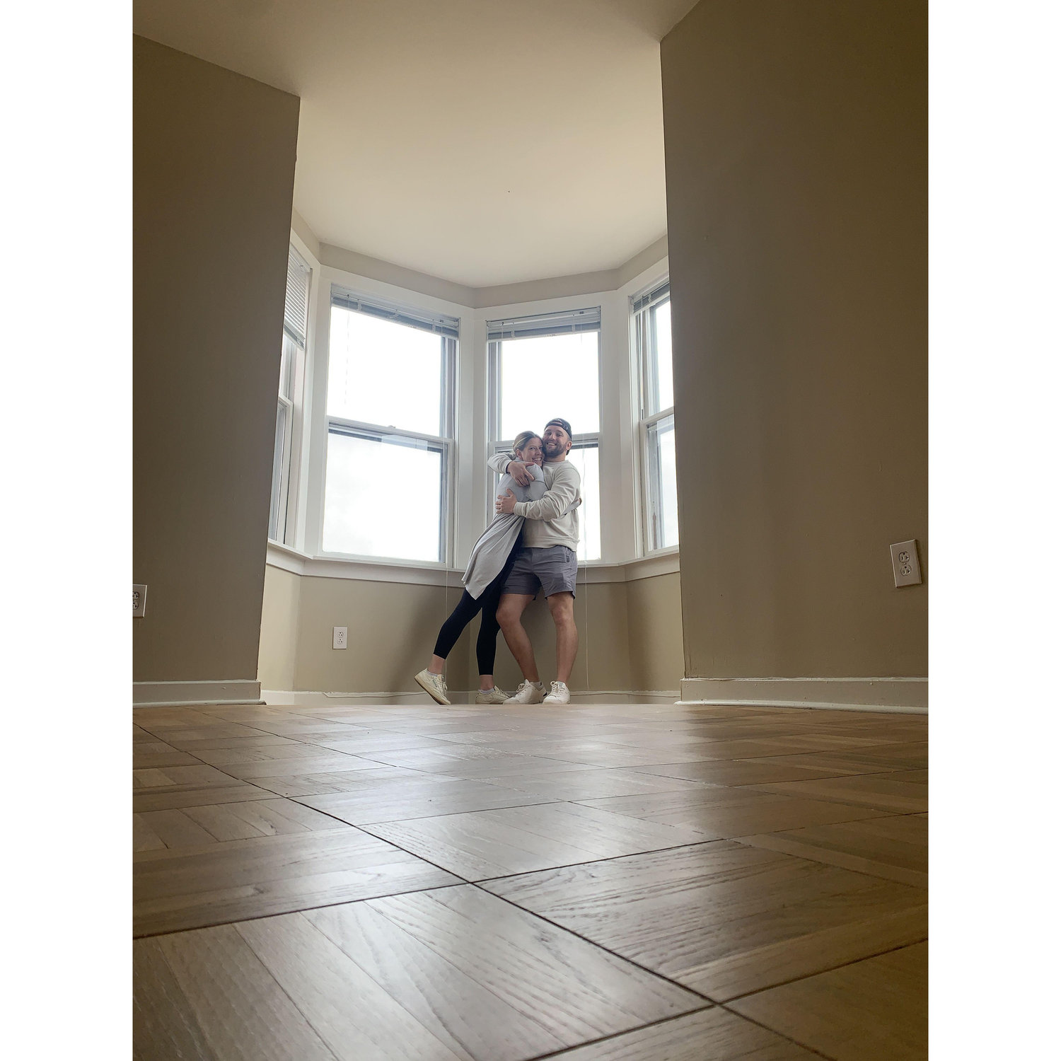 Move in day in our first apartment in Philly