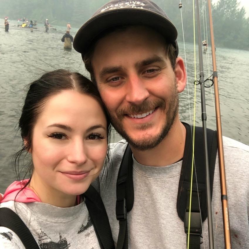 Salmon fishing in Alaska!