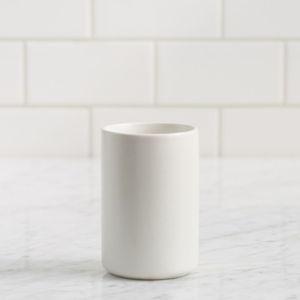 Mason Glazed Stoneware Toothbrush Holder
