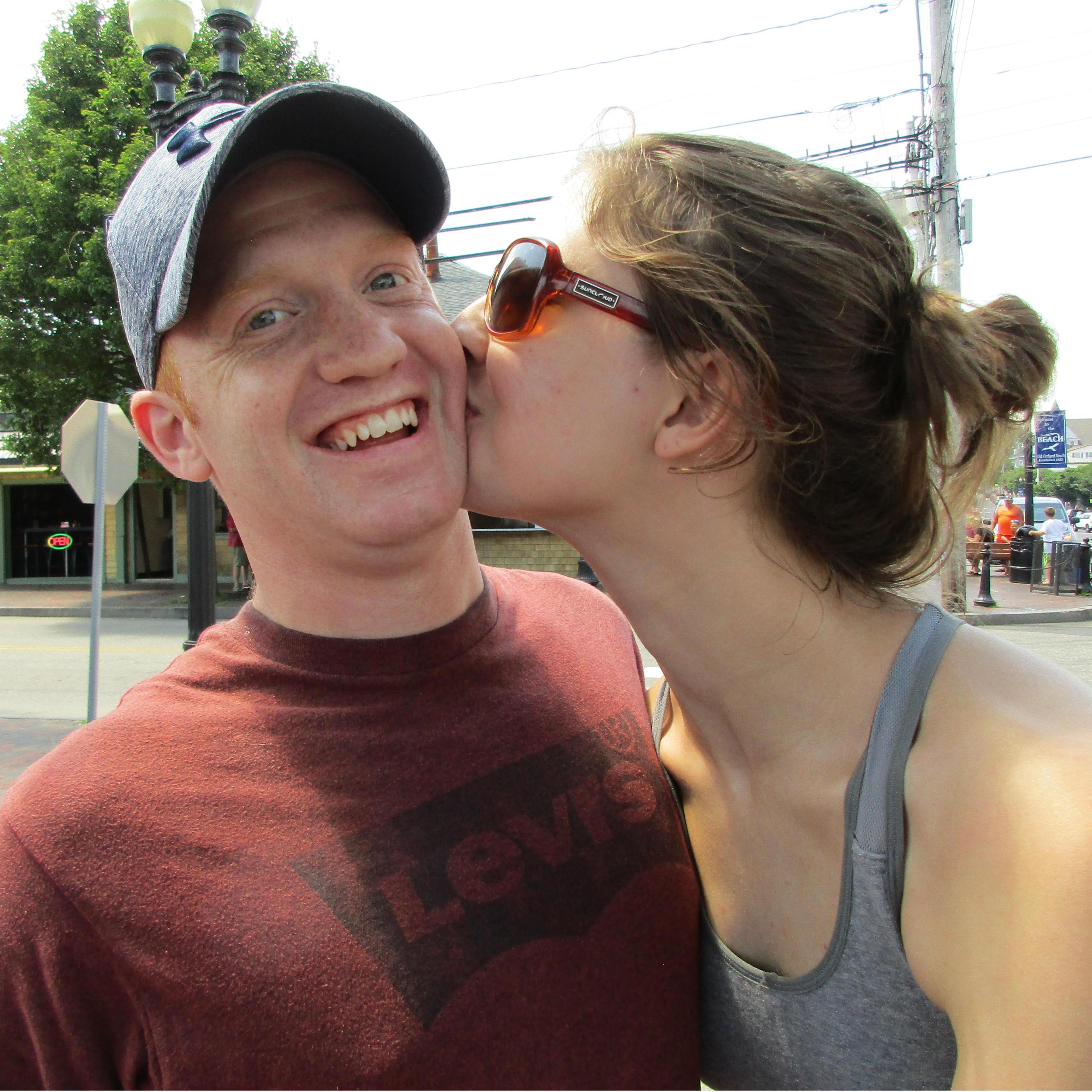 One of the few photos I have of him with a genuine smile!