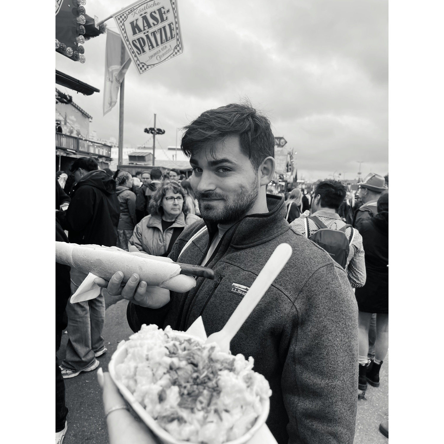 Dillan really did love a good weenie on this trip