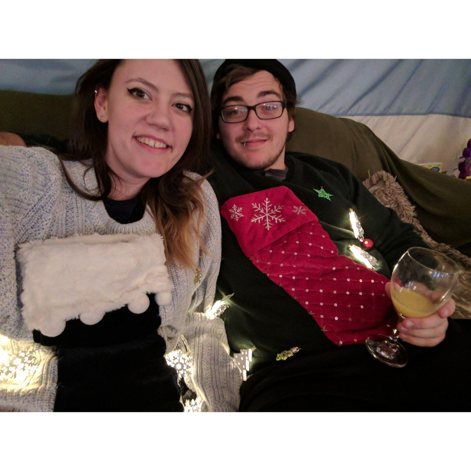 Our very first Christmas in Chicago