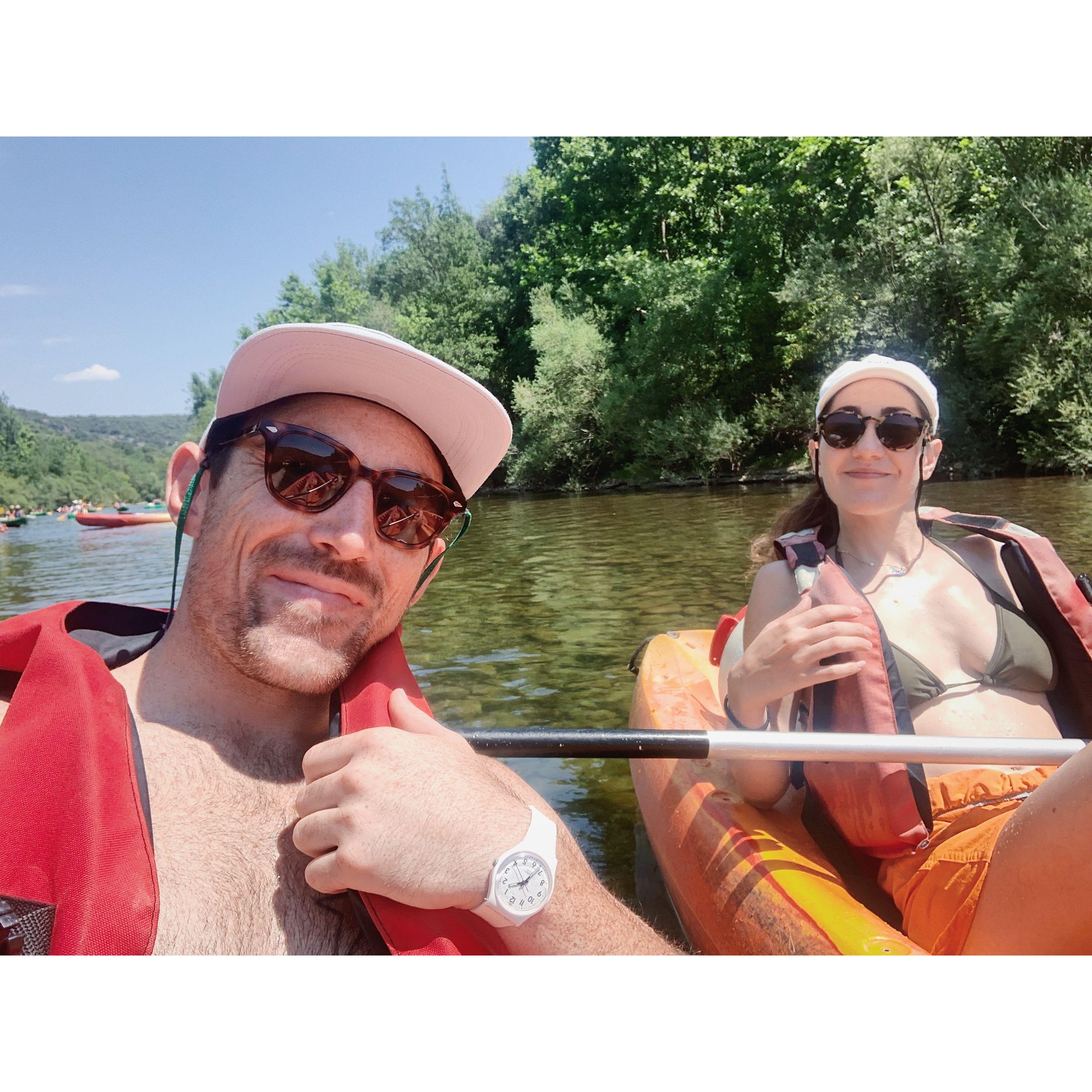 Floating with the Kachous in Montpelier