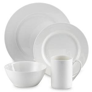 Tabletops Unlimited® Cascade Bone China 16-Piece Dinnerware Set