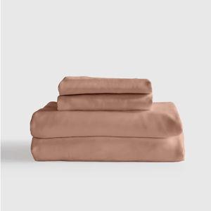 Quince Bamboo Sheet Set in Clay